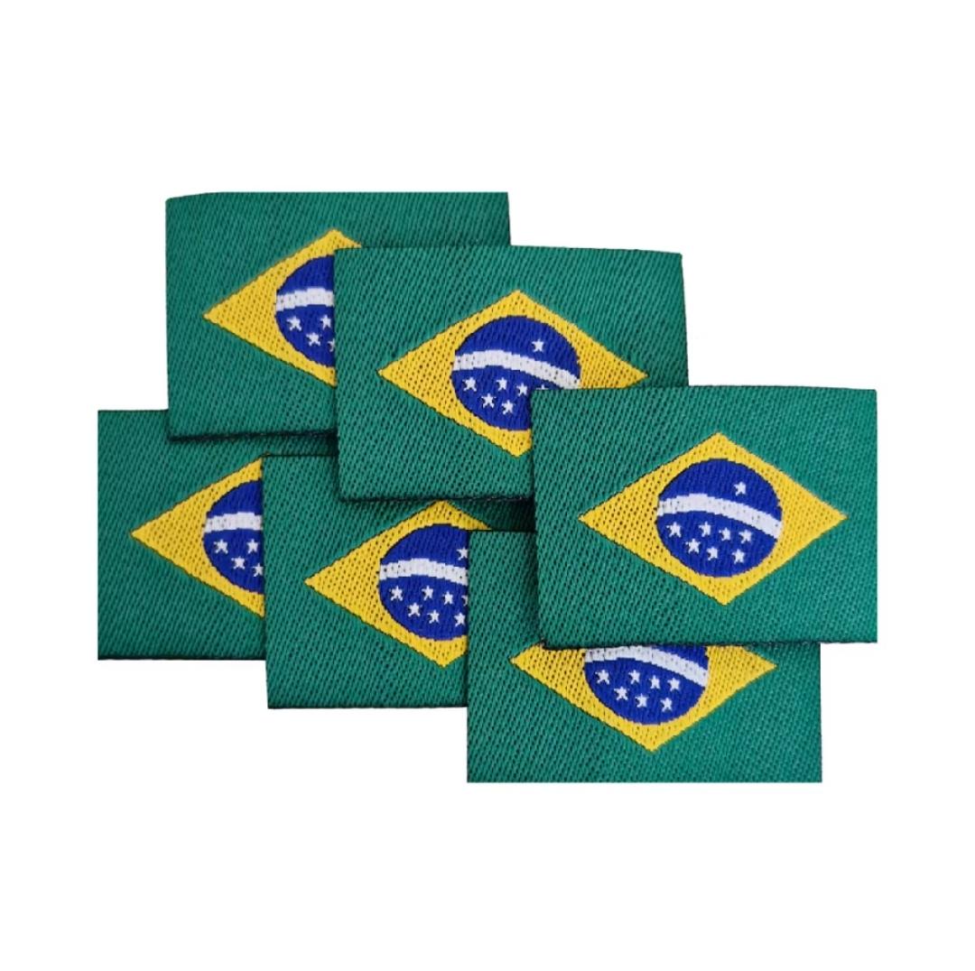 Patch Personalização Brasil - Termocolante