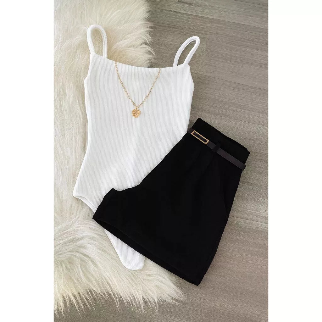 Conjunto Body Alcinha e Short