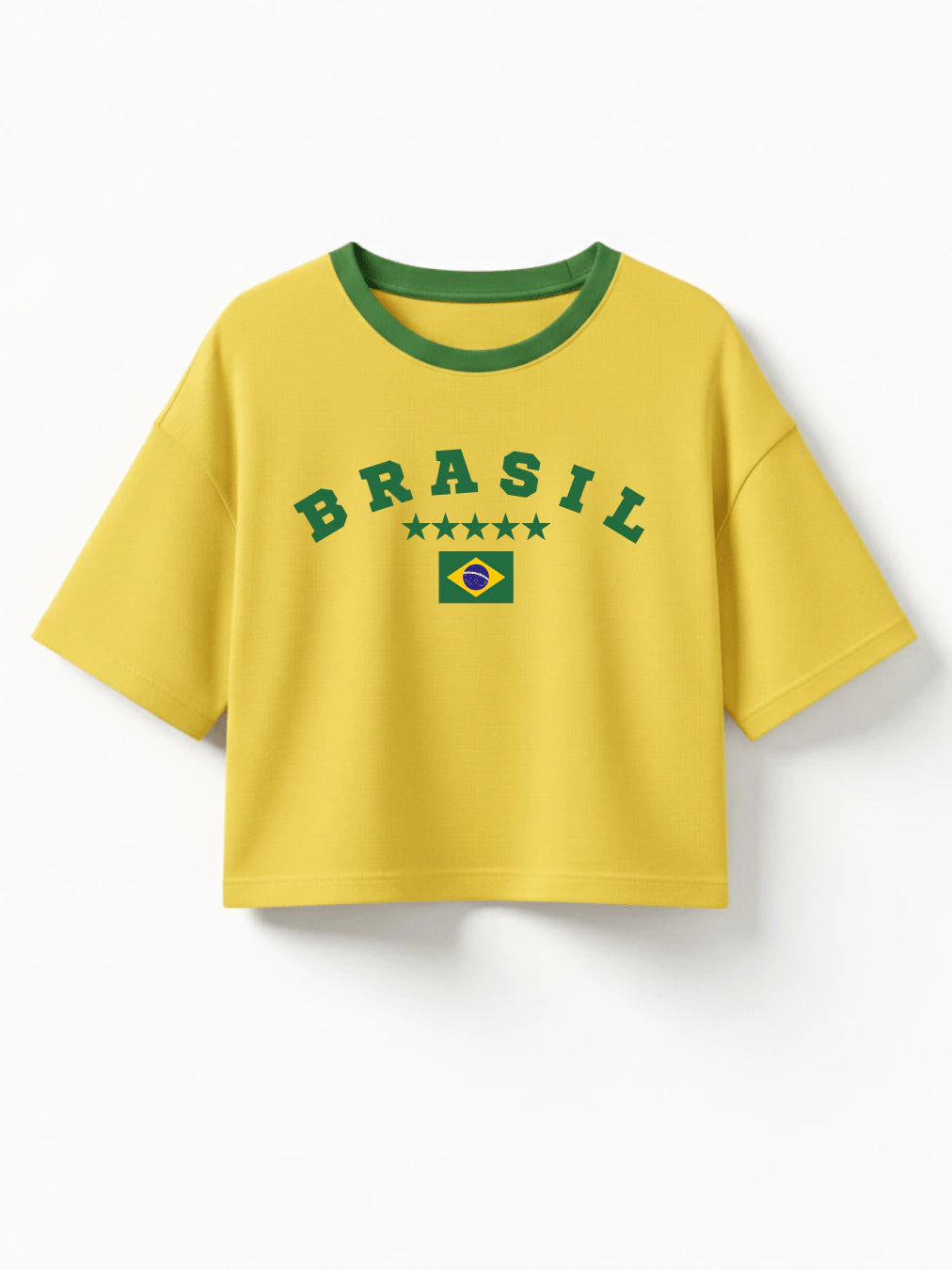 Cropped Oversized Brasil